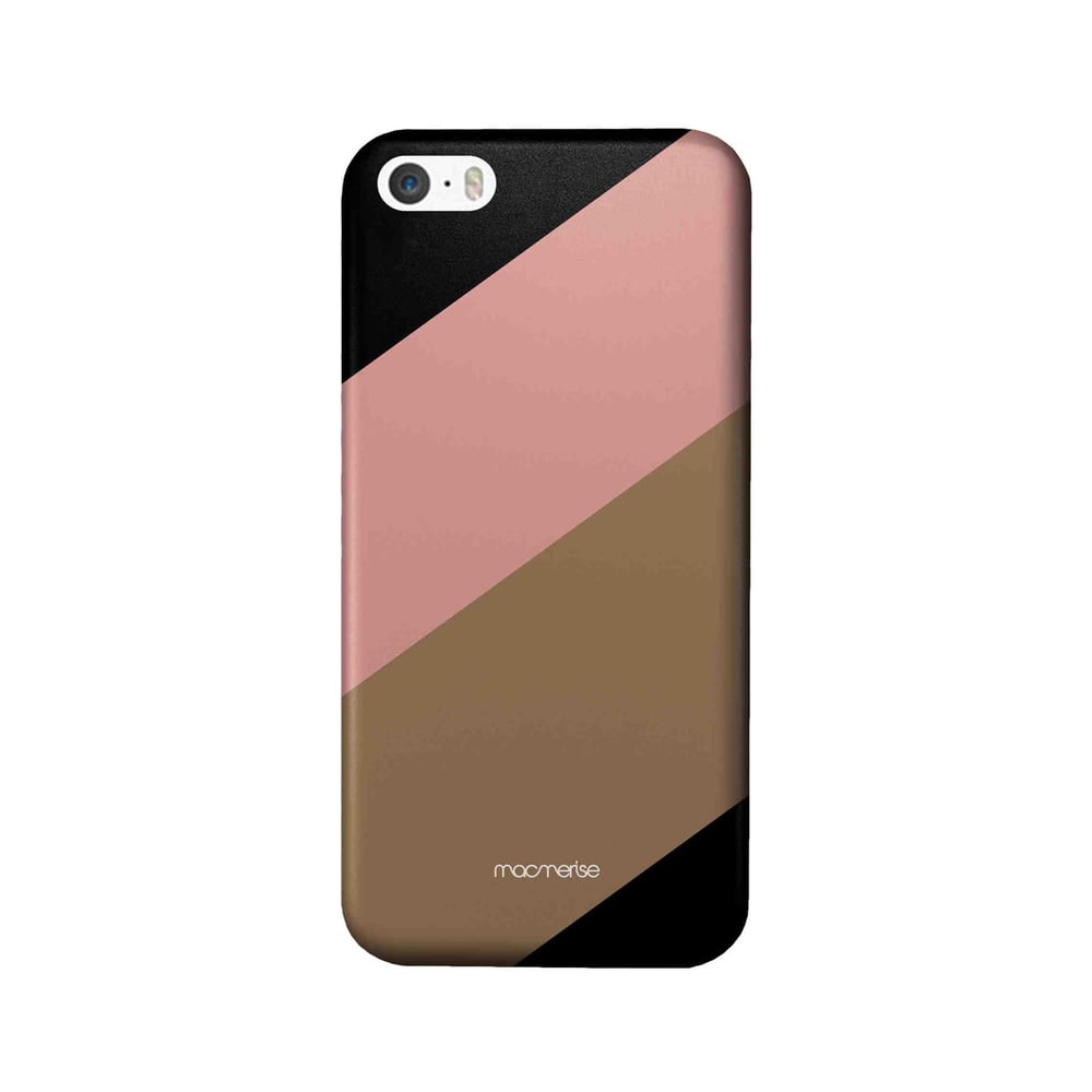 Macmerise Slanted Brown Pink - Sleek Case For Iphone 5/5s Macmerise Slanted Brown Pink - Sleek Case For Iphone 5/5s