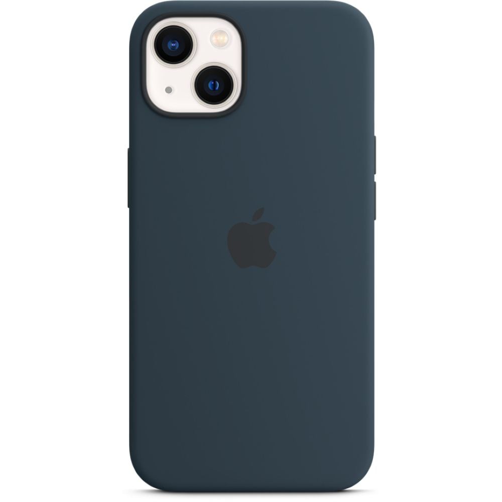 Apple Silicone Case with MagSafe Abyss Blue iPhone 13