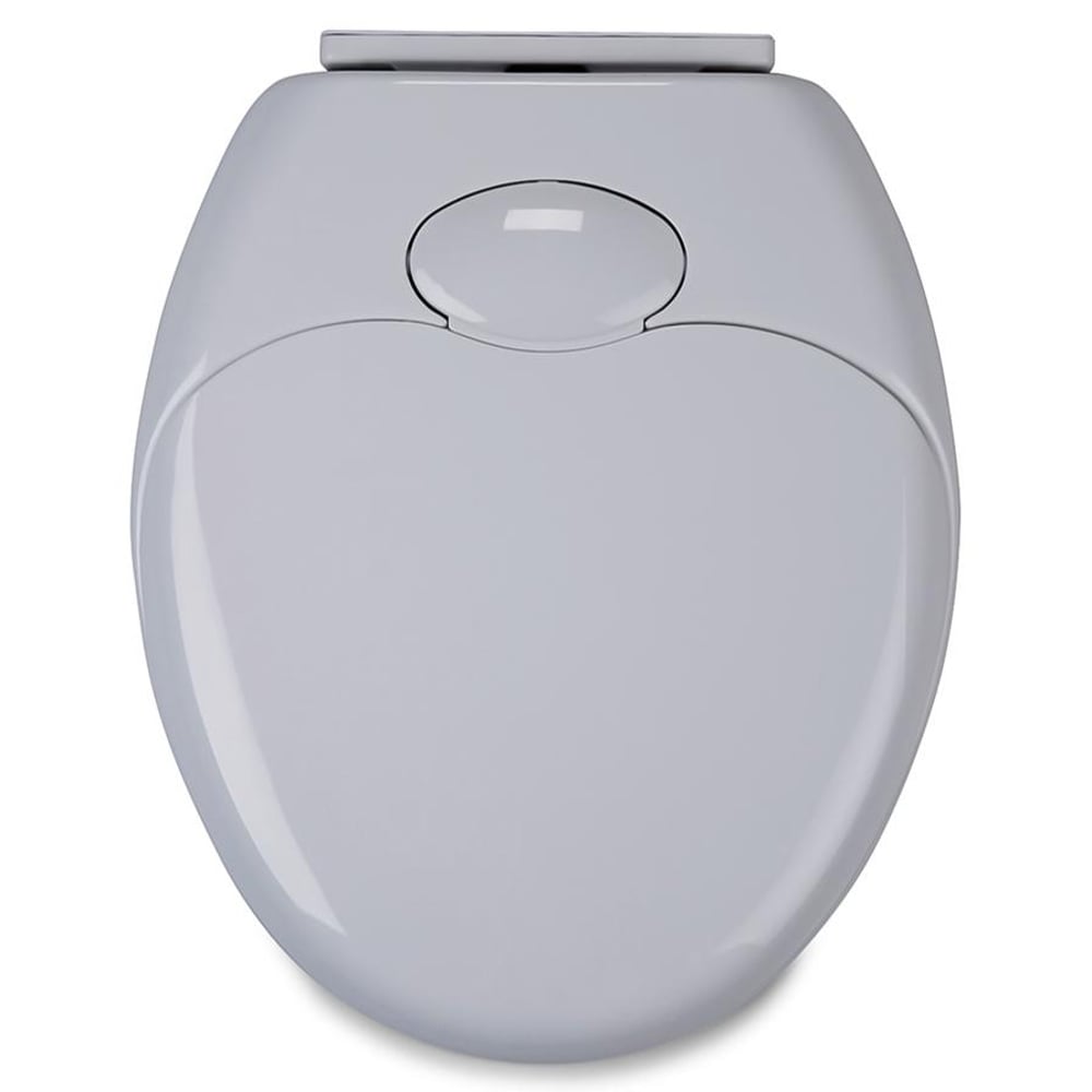 Wenko Thermoplastic Family Toilet Seat (47 × 37.5 × 7 Cm, White)