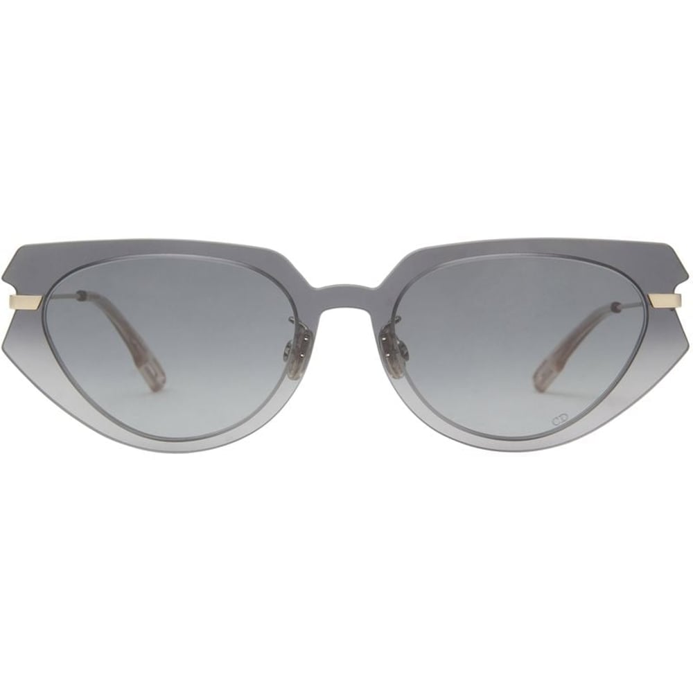 Dior Cat Eye Grey/Grey Sunglass For Women 716736264066 Dior Cat Eye Grey/Grey Sunglass For Women 716736264066