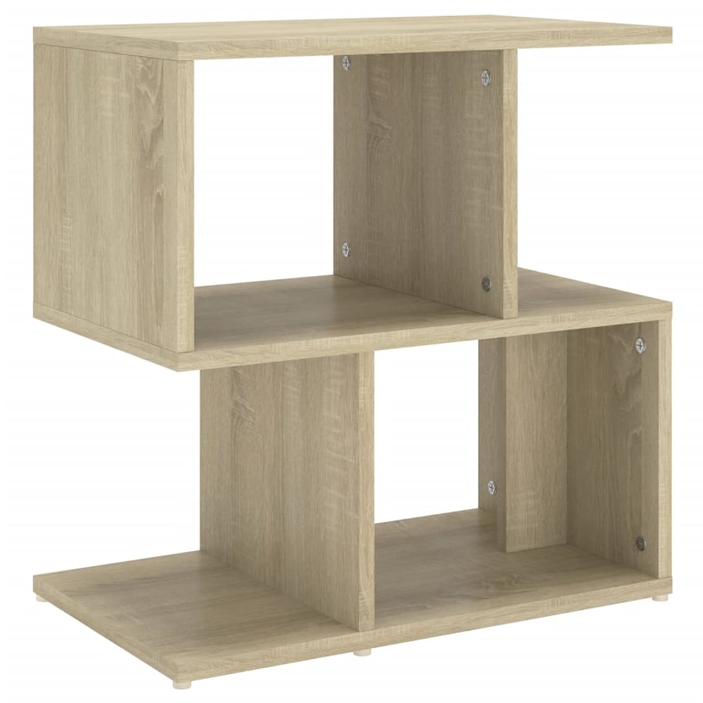 vidaXL Bedside Cabinet Sonoma Oak 50x30x51.5 cm Engineered Wood