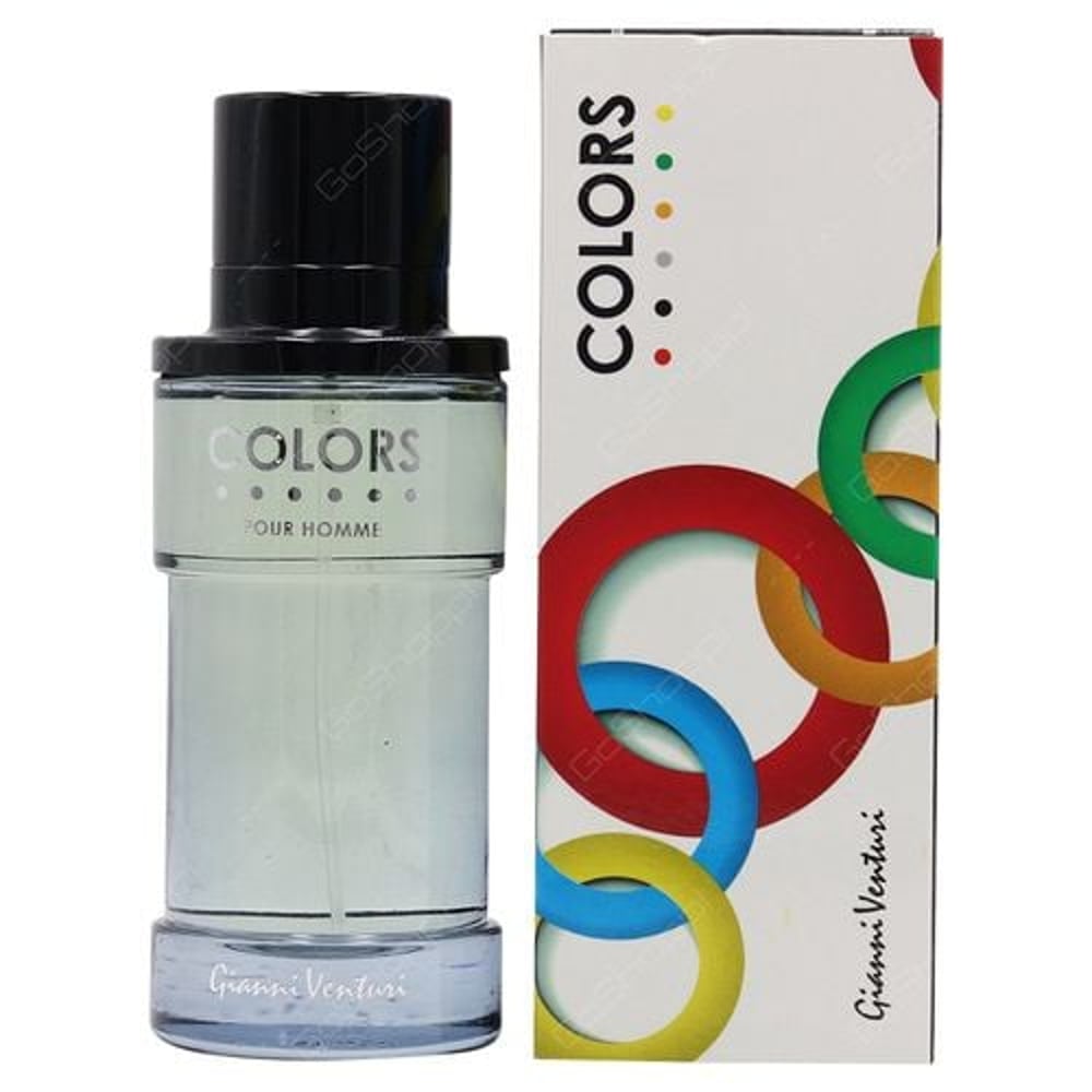 Gianni Venturi Colors Black For Men Edp 100ml