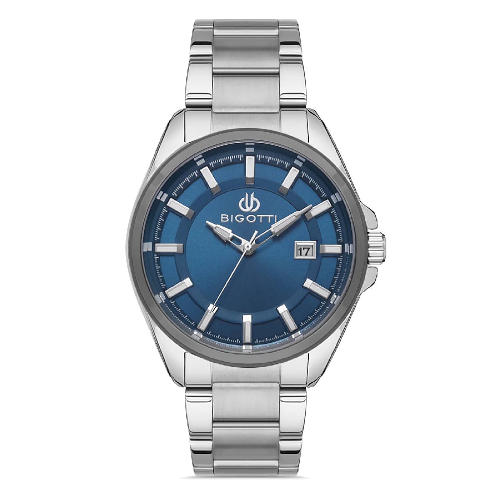 Bigotti Napoli Mens Stainless Steel Strap Watch - Bg.1.10326-4 Bigotti Napoli Mens Stainless Steel Strap Watch - Bg.1.10326-4