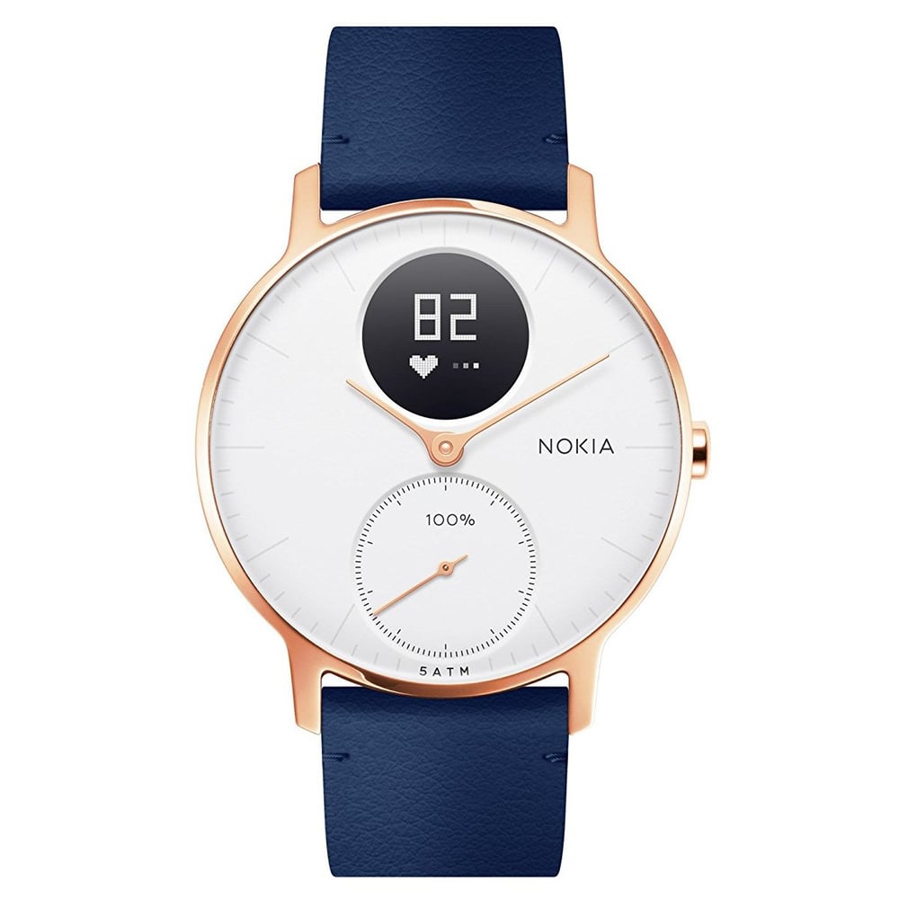 Nokia HWA03 Steel HR Watch 36mm White/Blue Nokia HWA03 Steel HR Watch 36mm White/Blue