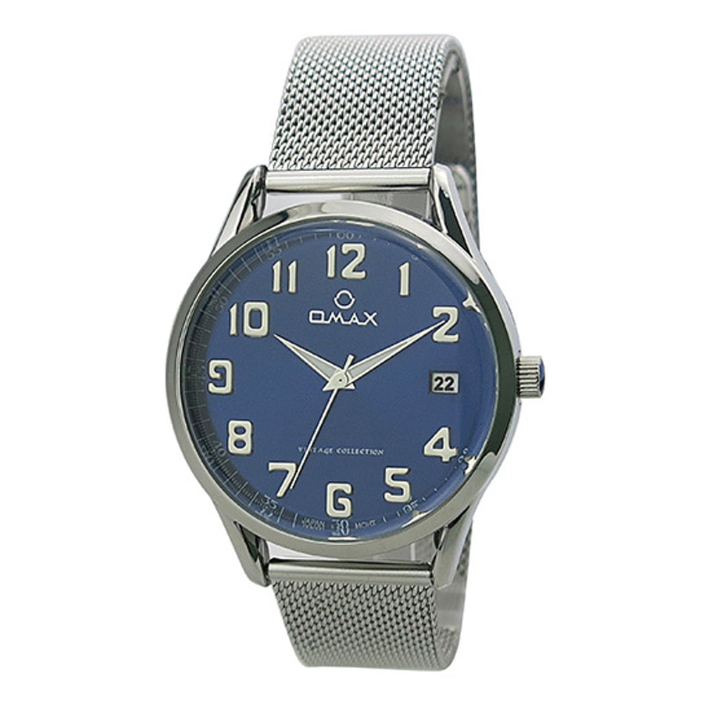 Omax Vintage Collection Silver Mesh Analog Watch For Unisex VC07P46A Omax Vintage Collection Silver Mesh Analog Watch For Unisex VC07P46A