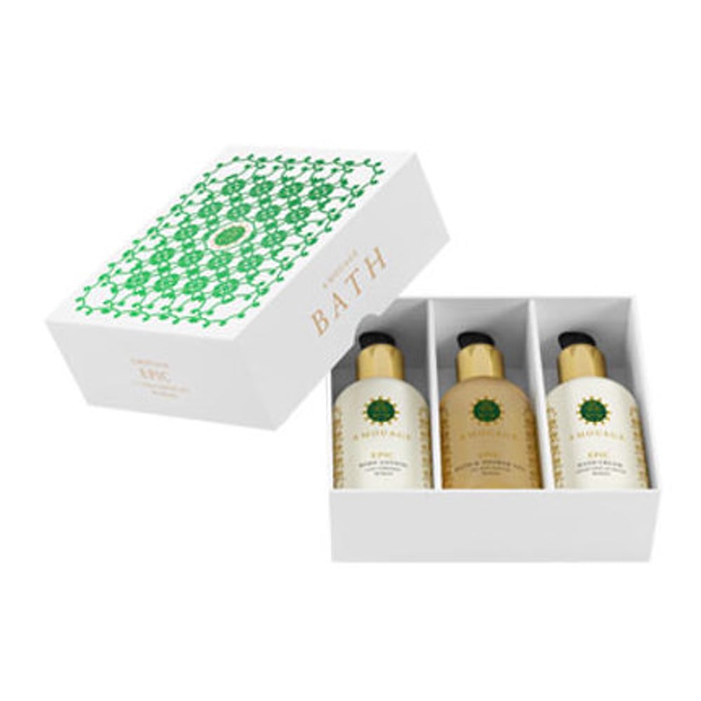 Amouage Epic Bath 100ml Body Lotion + 100ml Hand Cream + 100ml Shower Gel Gift Set For Women