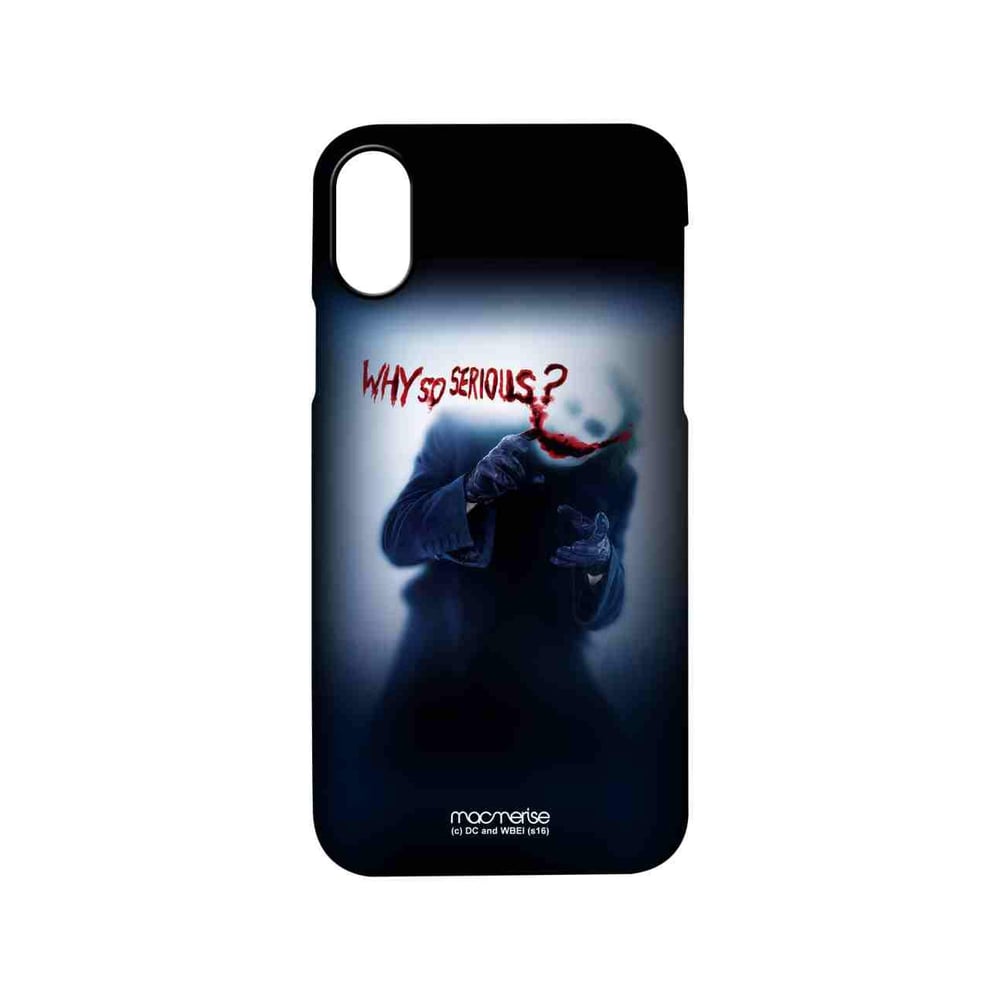 Buy Why So Serious Sleek Case For Iphone Xs Online In Uae Sharaf Dg 2751