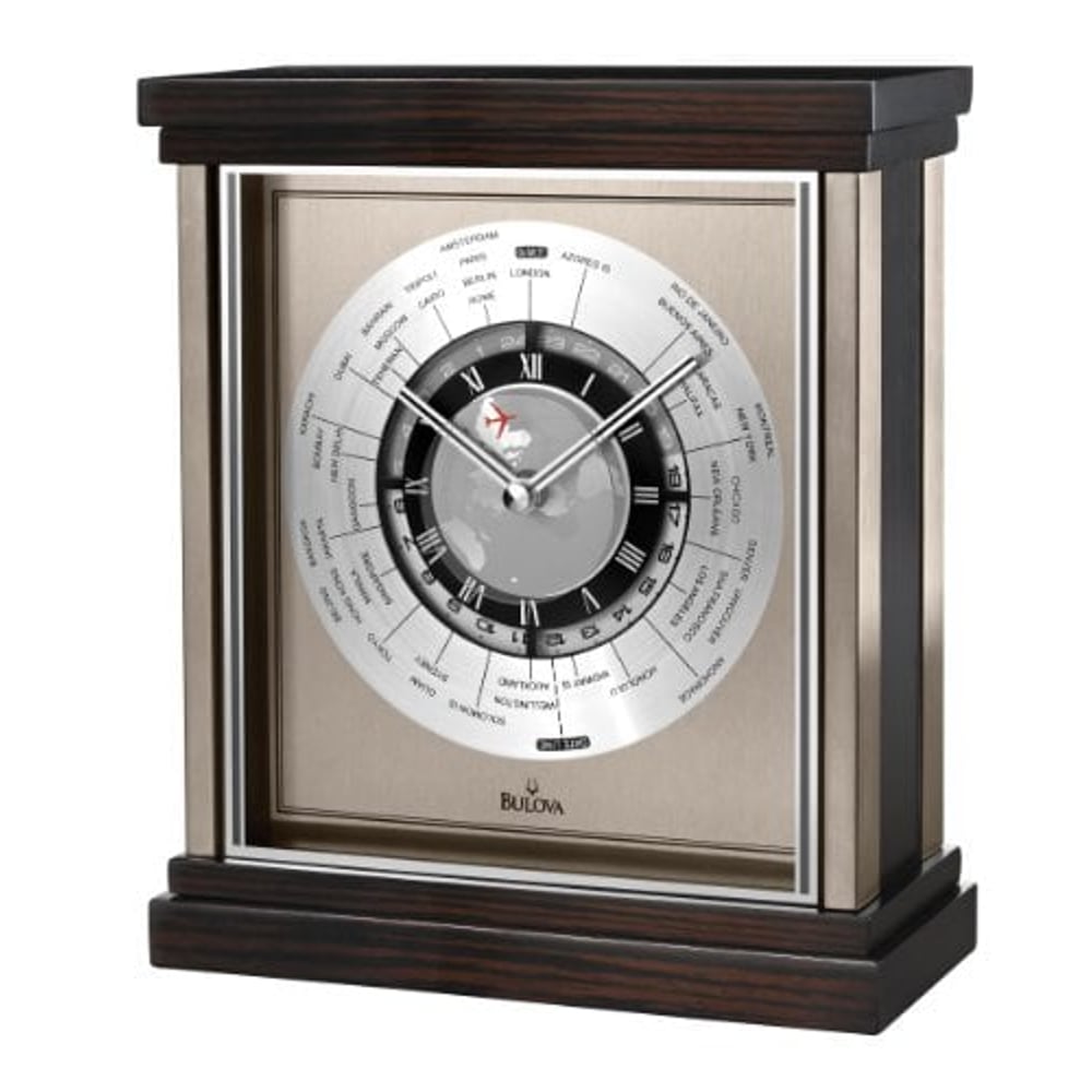 Bulova B2258 Wyndmere World Time Clock