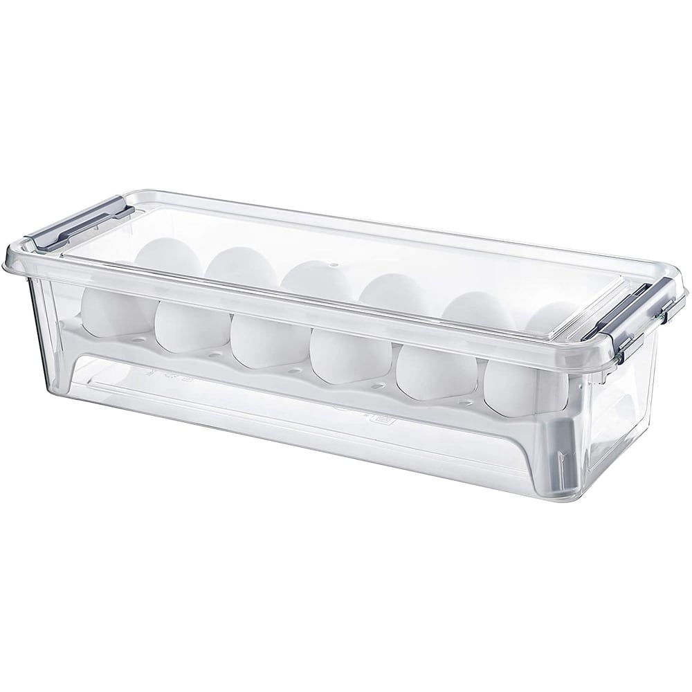 Hobby Life Grand 12 Pcs Egg Storage Box 3.5 Litres (transparent), Egg Tray Refrigerator Storage Container, Plastic Container Case With Locking Lids, Fresh Storage Boxes Organizer Hobby Life Grand 12 Pcs Egg Storage Box 3.5 Litres (transparent), Egg Tray Refrigerator Storage Container, Plastic Container Case With Locking Lids, Fresh Storage Boxes Organizer