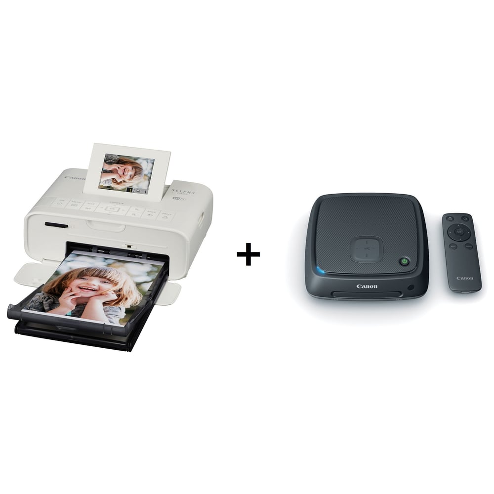 Canon Selphy CP1200 Compact Photo Printer + CS100 Connect Station Storage Canon Selphy CP1200 Compact Photo Printer + CS100 Connect Station Storage