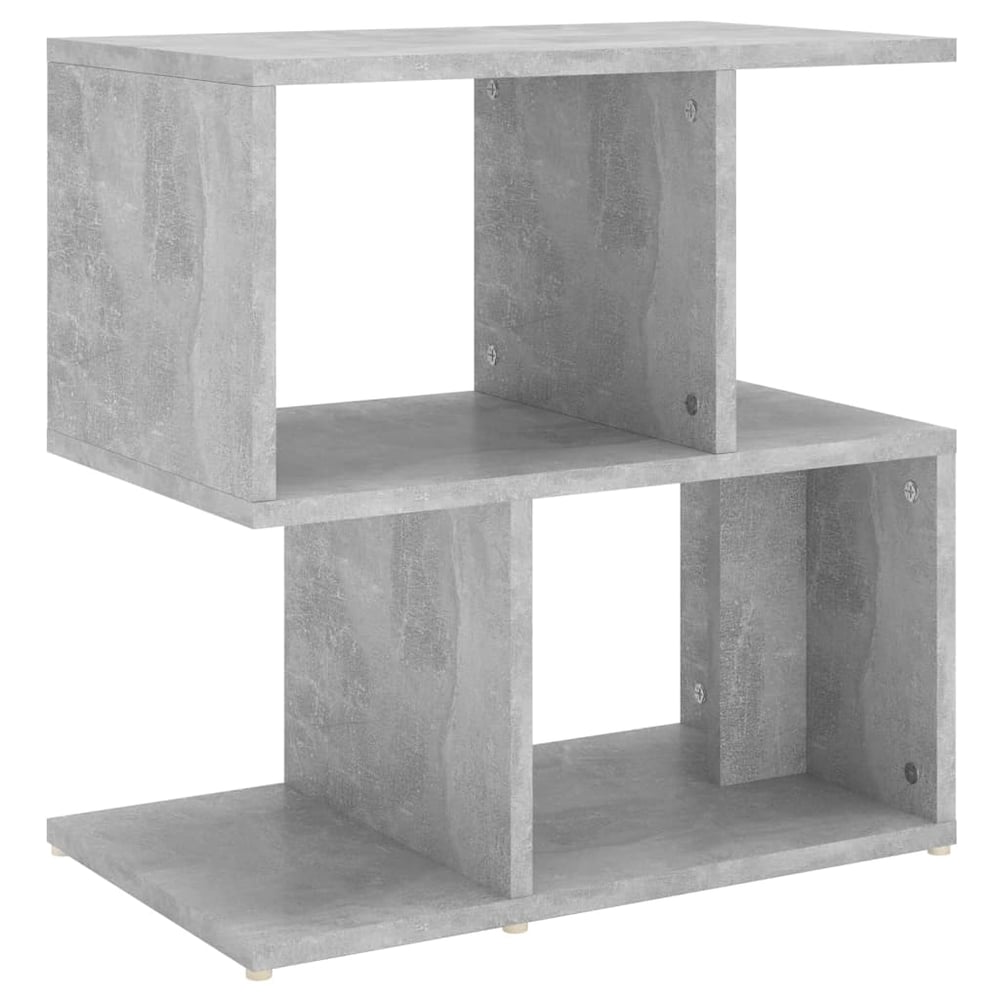 vidaXL Bedside Cabinet Concrete Grey 50x30x51.5 cm Engineered Wood