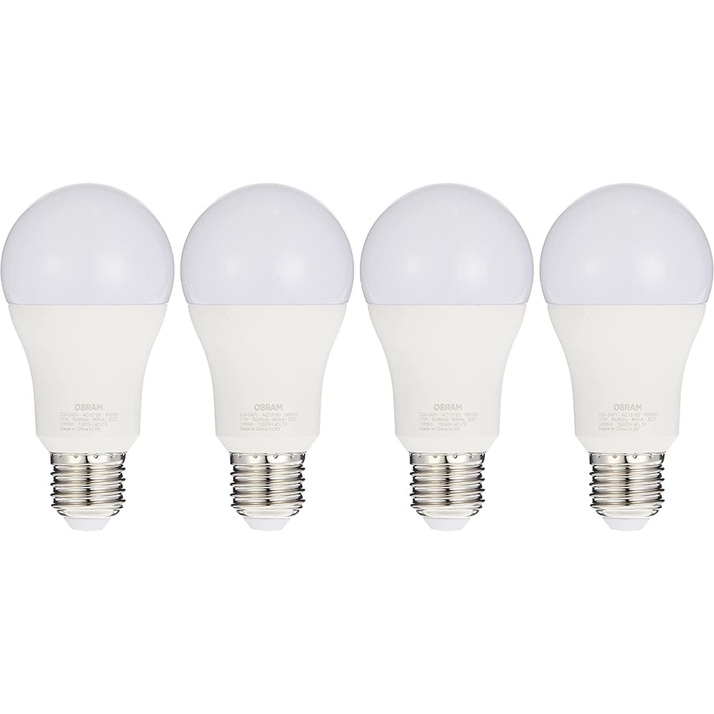 Osram Led Value Clasics A 11w Screw - Base E27, 1055 Lm -cool White/6500k (bundle- Pack Of 4) Osram Led Value Clasics A 11w Screw - Base E27, 1055 Lm -cool White/6500k (bundle- Pack Of 4)