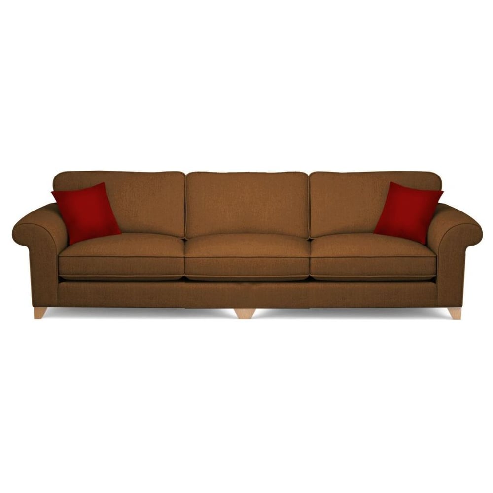 Galaxy Design Angelic 3 Seater Sofa Golden Oak