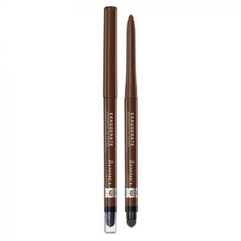 Rimmel London 61212 Exaggerate Waterproof Eye Definer 212 Rich Brown A Medium Brown Shade