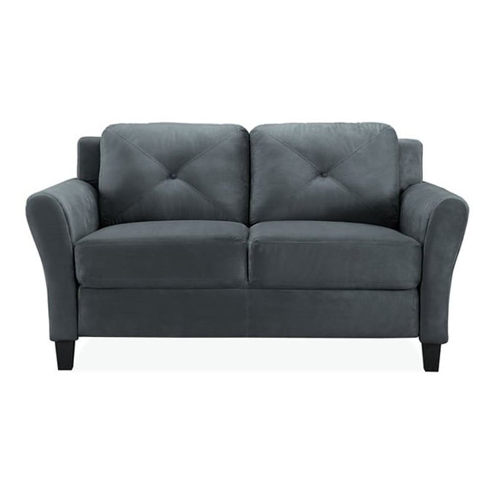 Harvard Loveseat in Grey Color Harvard Loveseat in Grey Color