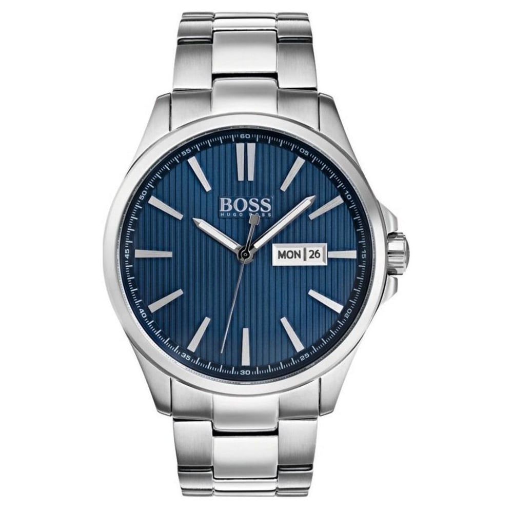 Hugo Boss The James Watch For Men with Silver Metal Bracelet