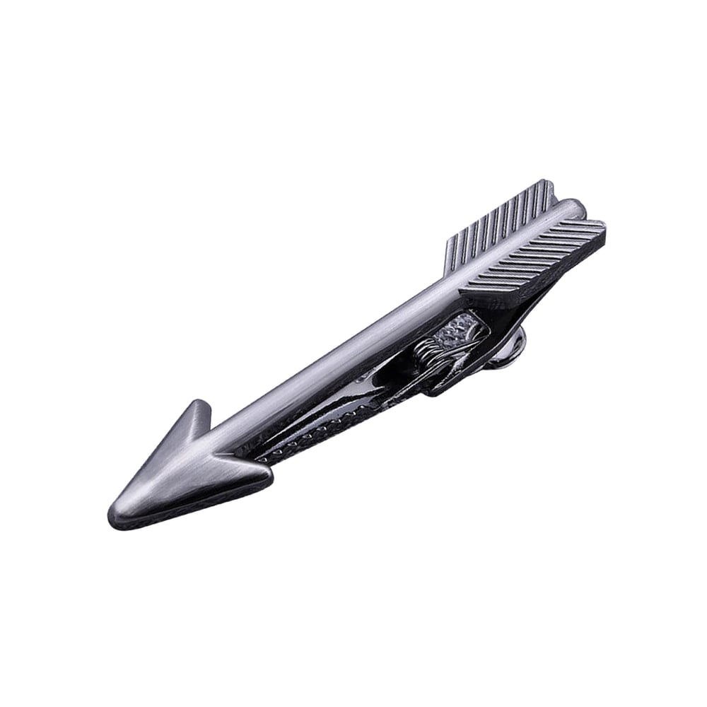 Soko Mesh Tie Clip Lapel Pin Gunmetal For Men