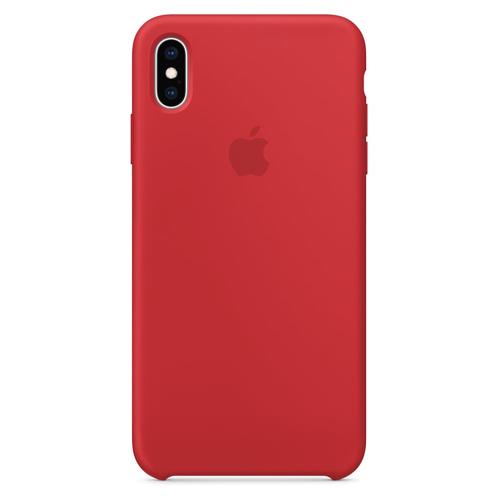 Apple Leather Case Product Red For iPhone XS
