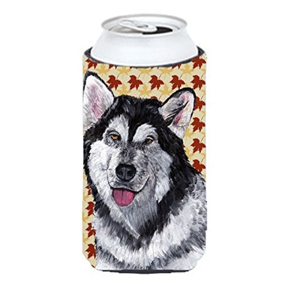 Caroline's Treasures Sc9495Tbc Alaskan Malamute Fall Leaves Tall Boy Beverage Insulator Hugger, Tall Boy, Multicolor Caroline's Treasures Sc9495Tbc Alaskan Malamute Fall Leaves Tall Boy Beverage Insulator Hugger, Tall Boy, Multicolor