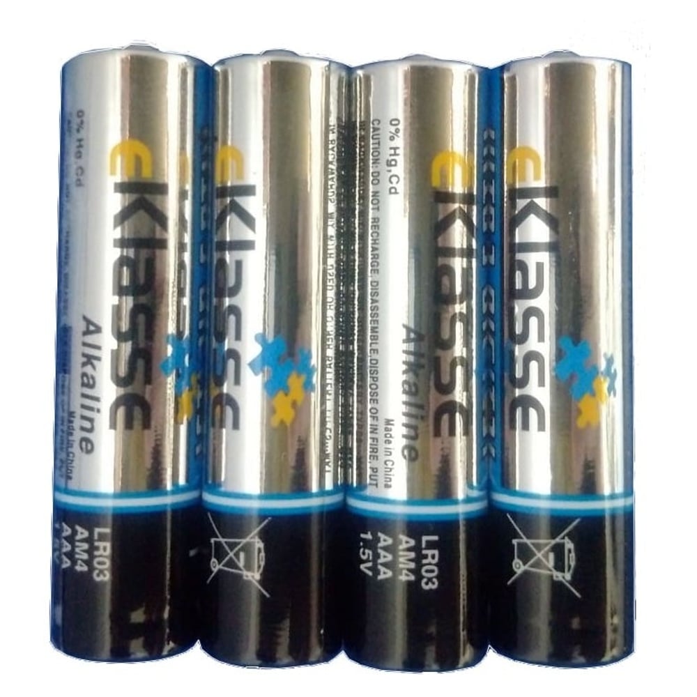 Eklasse EKALAAA4P01 AAA/LR03 Ultra Digital Alkaline Battery 4PCS