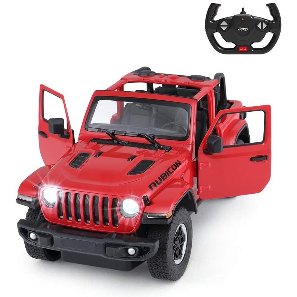Rastar Jeep Wrangler Rubicon 1-14 Scale 79400 Rastar Jeep Wrangler Rubicon 1-14 Scale 79400