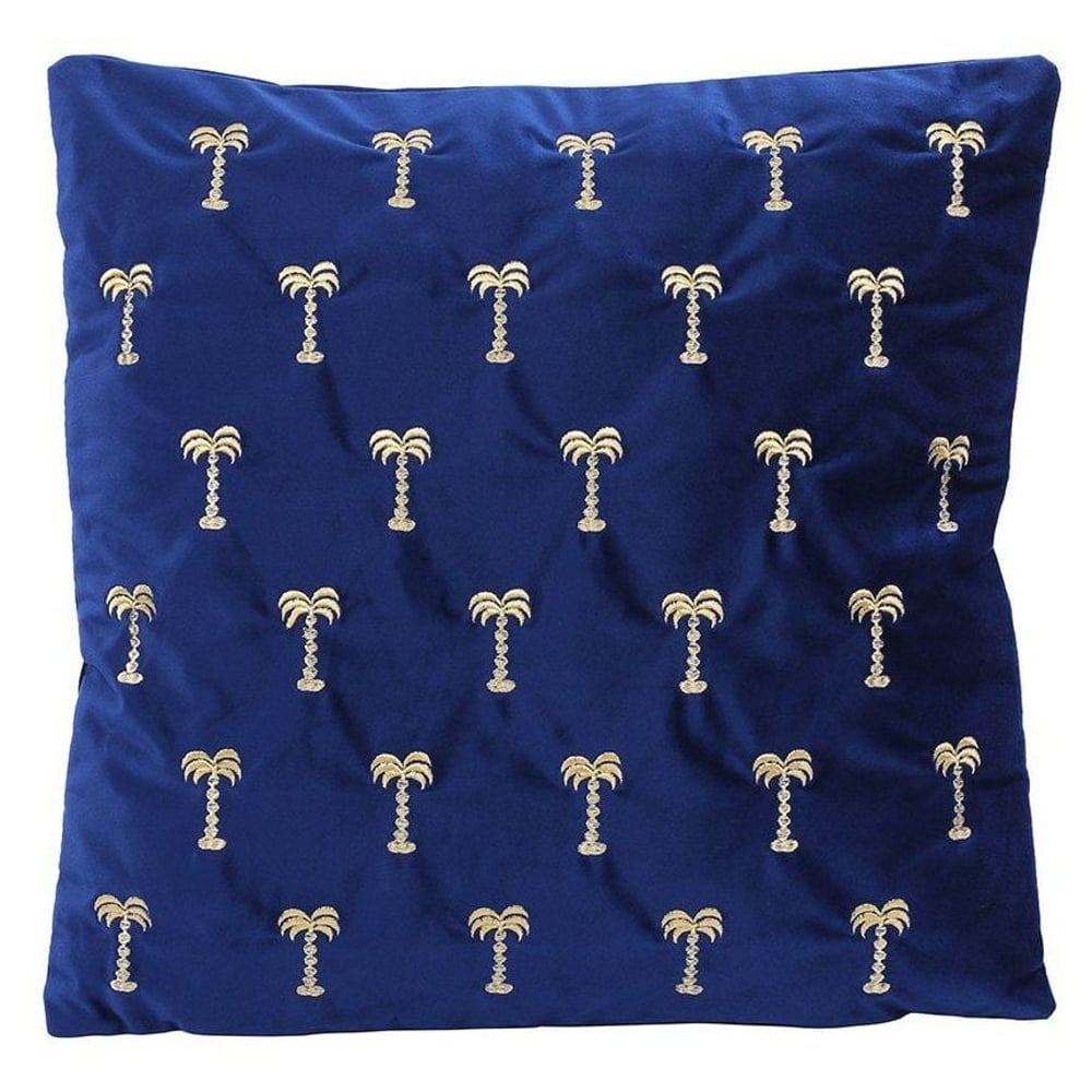 Saray Filled Cushion Blue