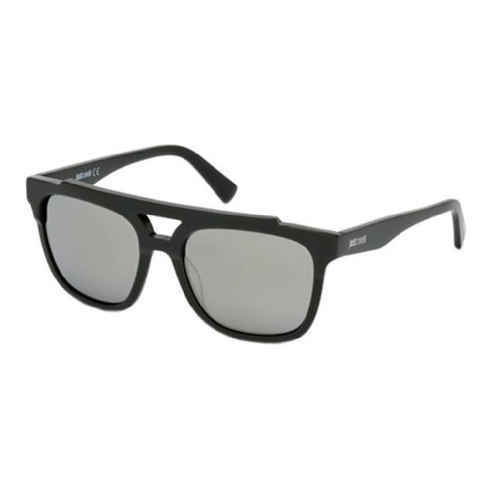 Just Cavalli Shiny Dark Green / Smoke Mirror Plastic Women's Sunglasses Just Cavalli Shiny Dark Green / Smoke Mirror Plastic Women's Sunglasses