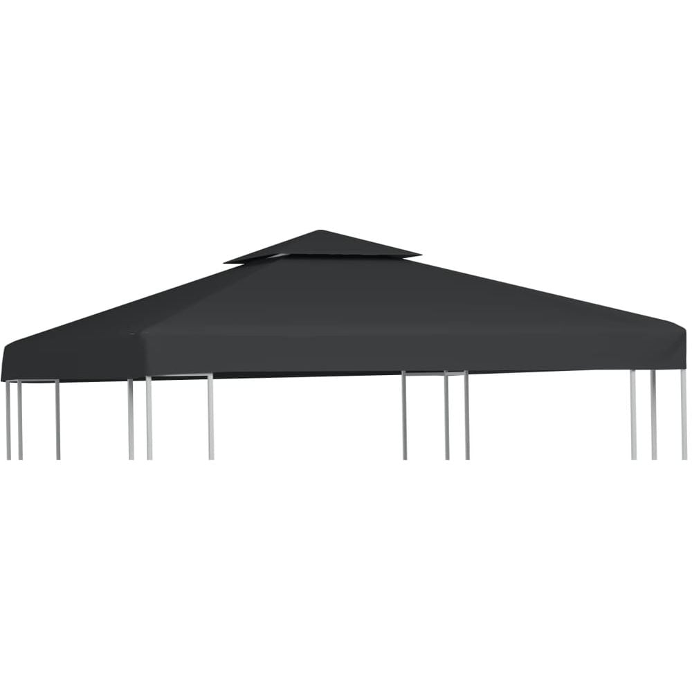 Vidaxl Gazebo Cover Canopy Replacement 310 G / M² Dark Grey 3 X 3 M Vidaxl Gazebo Cover Canopy Replacement 310 G / M² Dark Grey 3 X 3 M