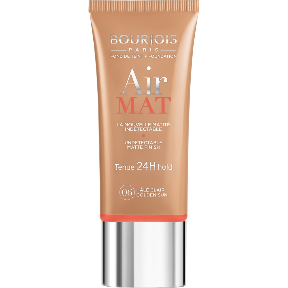 Bourjois, Air Mat 24H. Foundation. 06 Light tan