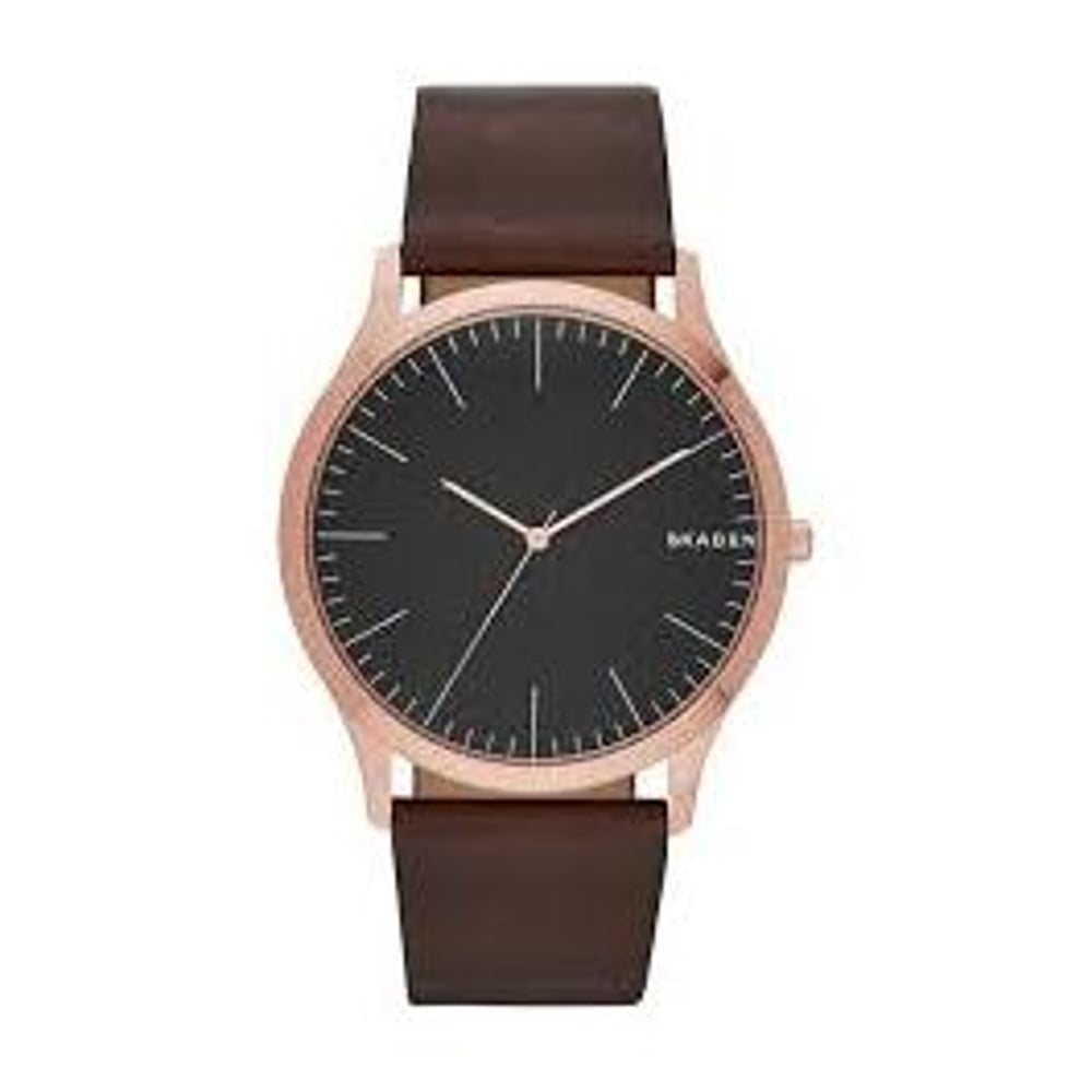 Skagen Jorn Brown Leather Men Watch SKW6330