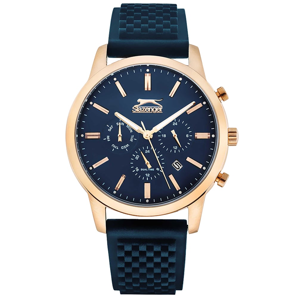 Slazenger Men's Chronograph Blue Dial Watch - SL.9.6261.2.05