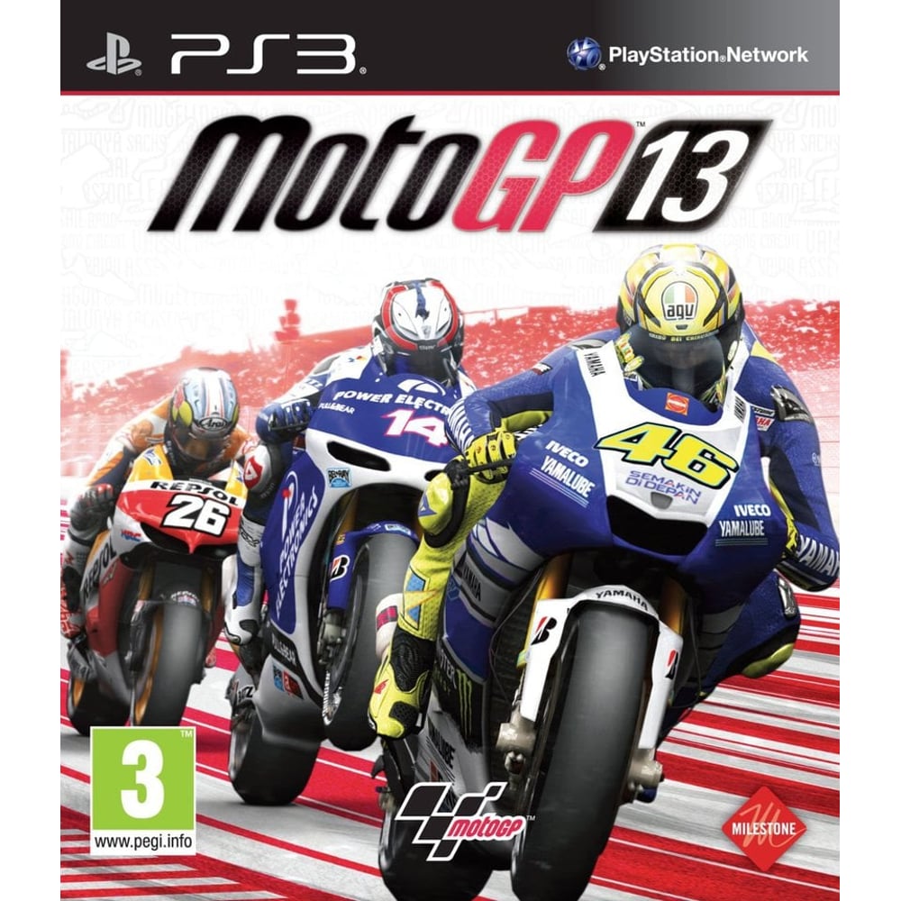 PS3 Moto GP 13 Game + Move Wheel
