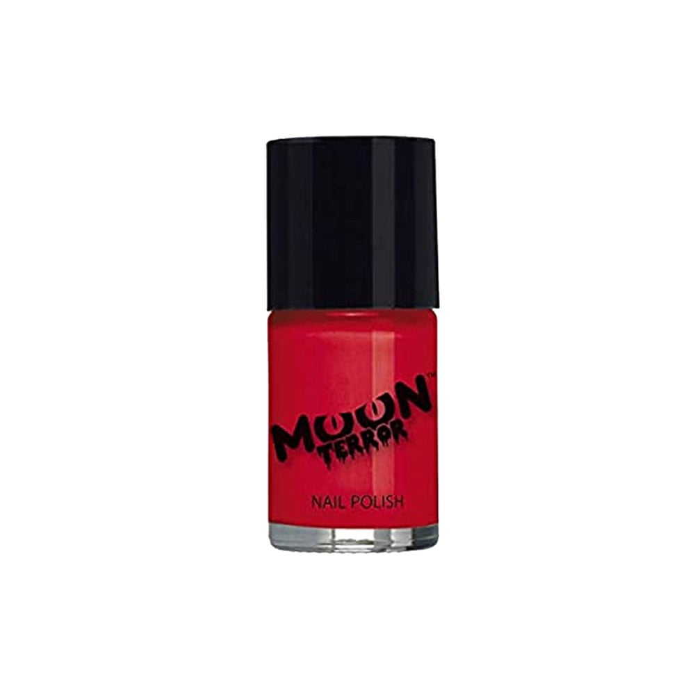 Smiffys Moon Terror Nail Polish 14ml - Bloody Red, To8005 Smiffys Moon Terror Nail Polish 14ml - Bloody Red, To8005