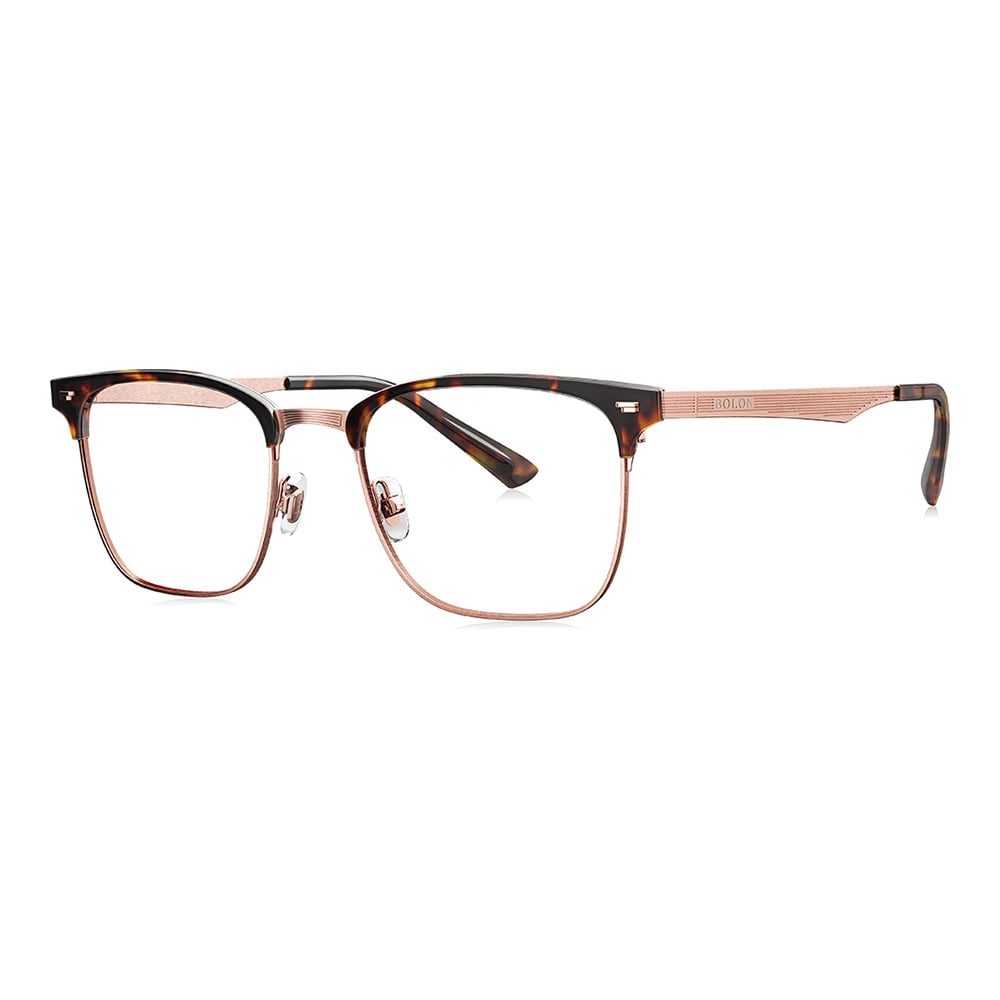 Bolon Square Tortoise Frames Women BJ6053-B20-52