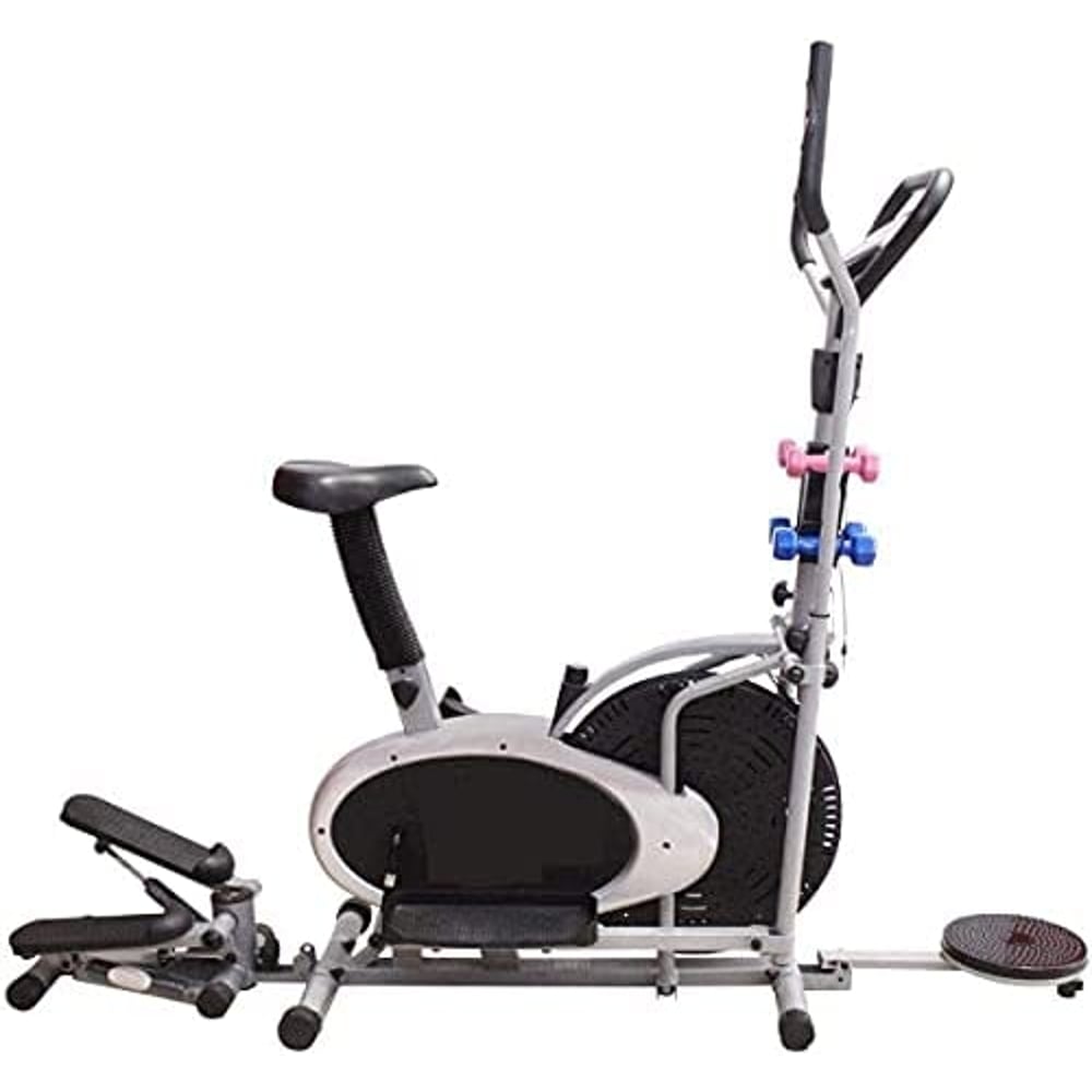 ألتيماكس جهاز تدريب Elliptical Orbitrack Bike Orbitrac Cross مع ستيبر، وأثقال تويستر، ودراجة تمارين للاستخدام المنزلي، ودراجة رياضية منزلية (5 في 1)