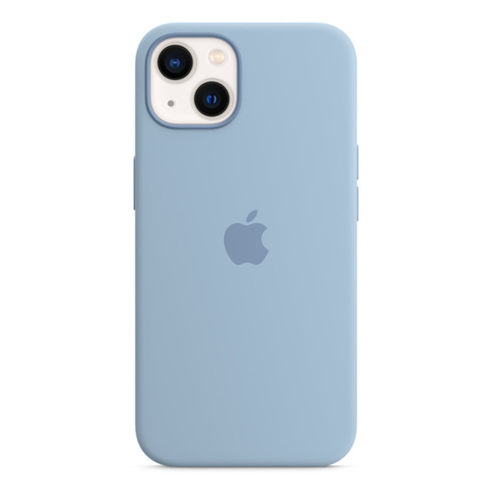 Apple iPhone 13 Silicone Case with MagSafe - Blue Fog Apple iPhone 13 Silicone Case with MagSafe - Blue Fog