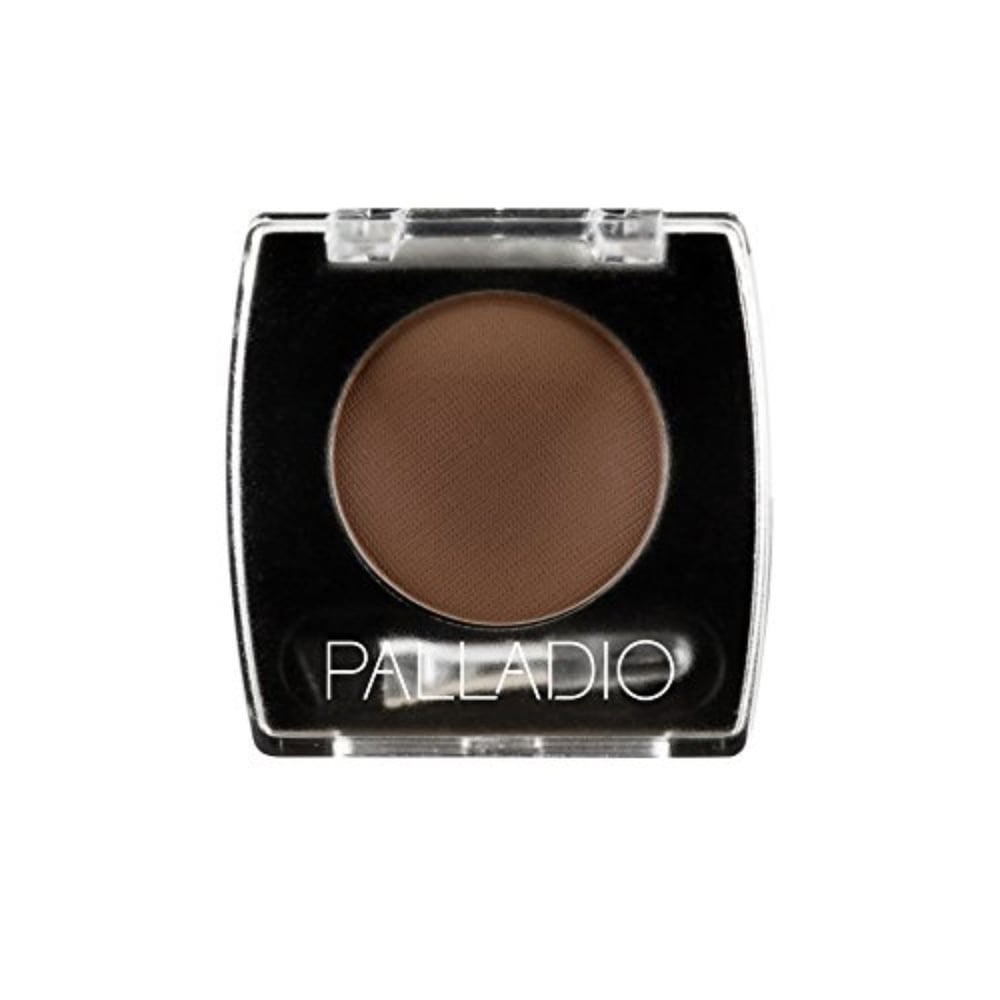 Palladio Brow Powder For Eyebrows, Dark Brown, Soft And Natural Eyebrow Powder With Jojoba Oil And Shea Butter, Helps Enhance And Define Brows, Compact Si Palladio Brow Powder For Eyebrows, Dark Brown, Soft And Natural Eyebrow Powder With Jojoba Oil And Shea Butter, Helps Enhance And Define Brows, Compact Si
