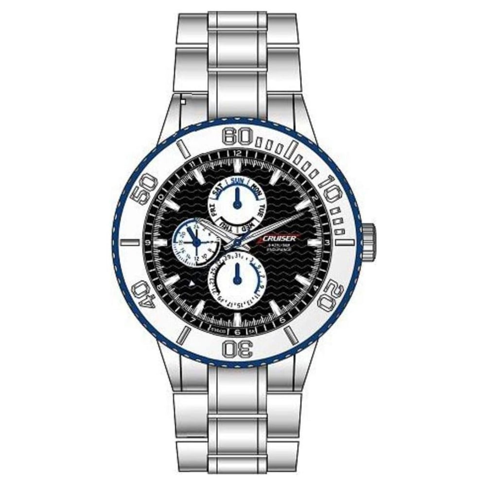 Cruiser C8572-GSBW Silver Quartz Men's Watch Cruiser C8572-GSBW Silver Quartz Men's Watch
