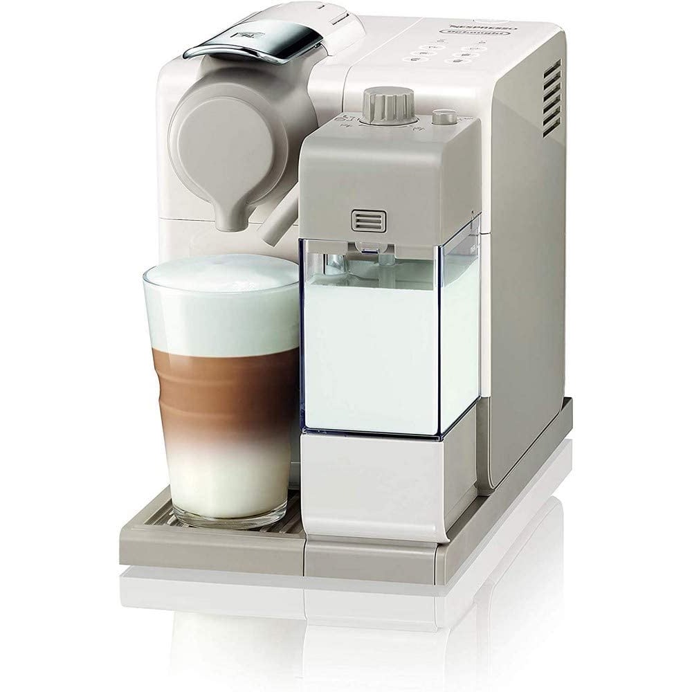De'Longhi Nespresso Lattissima Touch, Single Serve Capsule Coffee Machine, Automatic frothed milk, Cappuccino and Latte, EN560.W, White