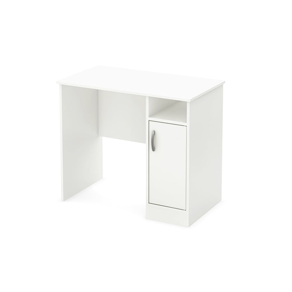 Asghar Furniture - Egan Study Desk - White Asghar Furniture - Egan Study Desk - White