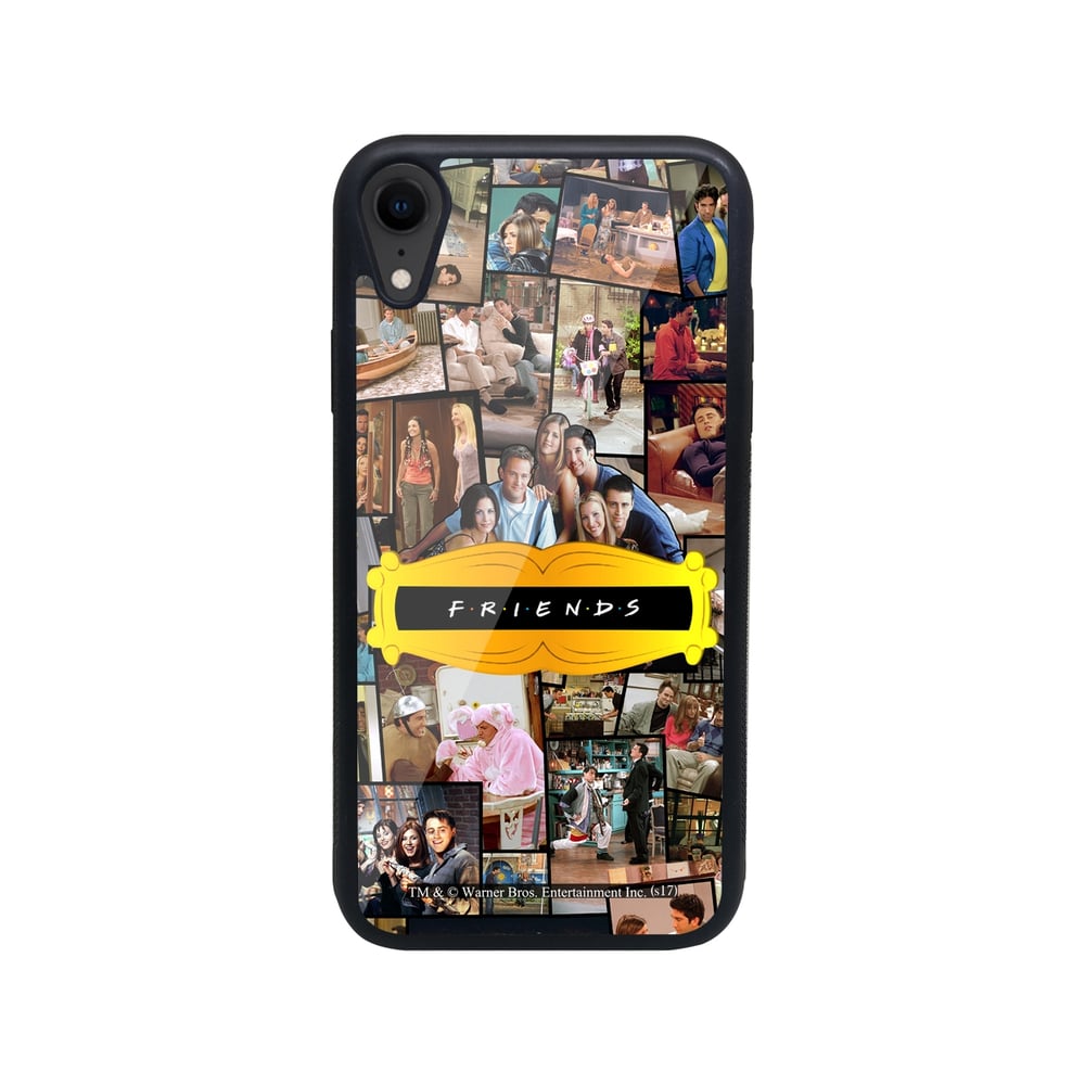 Friends Collage - Glass Case for iPhone XR Friends Collage - Glass Case for iPhone XR