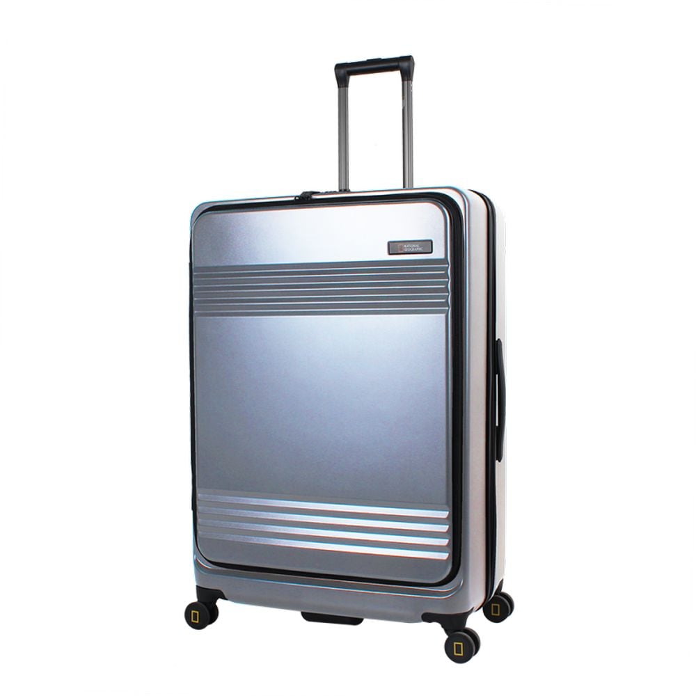 National Geographic Lodge PC Hard Trolley Bag 79cm Silver