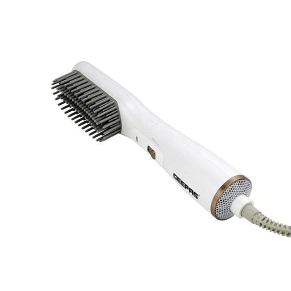 Geepas Beauty 3 In 1 Hot Dryer & Straightener Brush Style And Create Volume- GH86062 Geepas Beauty 3 In 1 Hot Dryer & Straightener Brush Style And Create Volume- GH86062