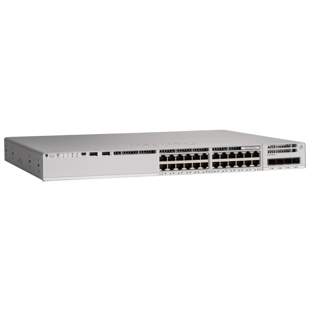 Cisco Catalyst 9200L 24-Ports Network Essential Switch (C9200L-24P-4G-E) Cisco Catalyst 9200L 24-Ports Network Essential Switch (C9200L-24P-4G-E)
