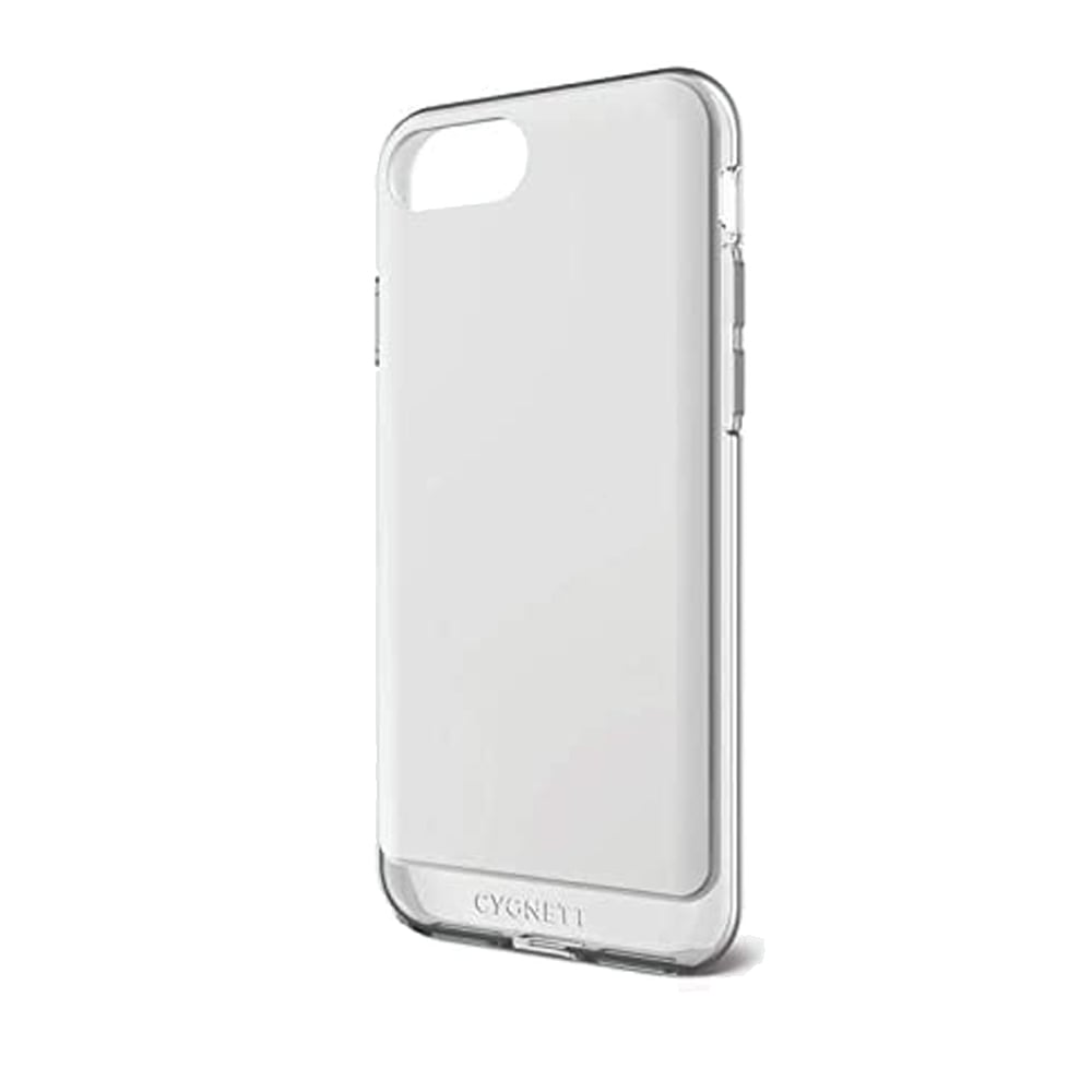 Cygnett Phone Cover Glossy Slim Shockproof and Anti-Drop Protection Bumper Case with Soft TPU Protective - iPhone 7 Plus / 8 Plus - Thermoplastic Polyurethane - White / Crystal Cygnett Phone Cover Glossy Slim Shockproof and Anti-Drop Protection Bumper Case with Soft TPU Protective - iPhone 7 Plus / 8 Plus - Thermoplastic Polyurethane - White / Crystal