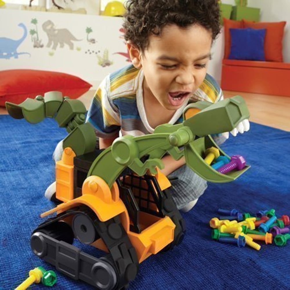 Educational Insights Dino Construction Company T-Rex Skid Loader Educational Insights Dino Construction Company T-Rex Skid Loader