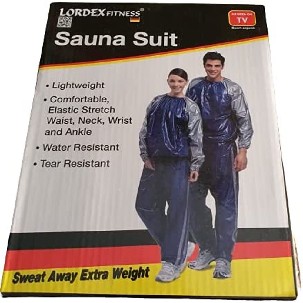 ULTIMAX Slimming Sauna Suit Heavy Duty Fitness Weight Loss Sweat Sauna Suit Exercise Gym
