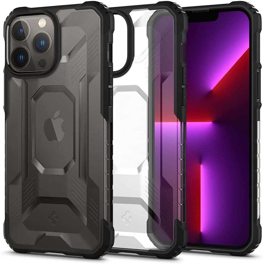 Spigen Nitro Force Designed For Iphone 13 Pro Max Case Cover - Matte Black Spigen Nitro Force Designed For Iphone 13 Pro Max Case Cover - Matte Black
