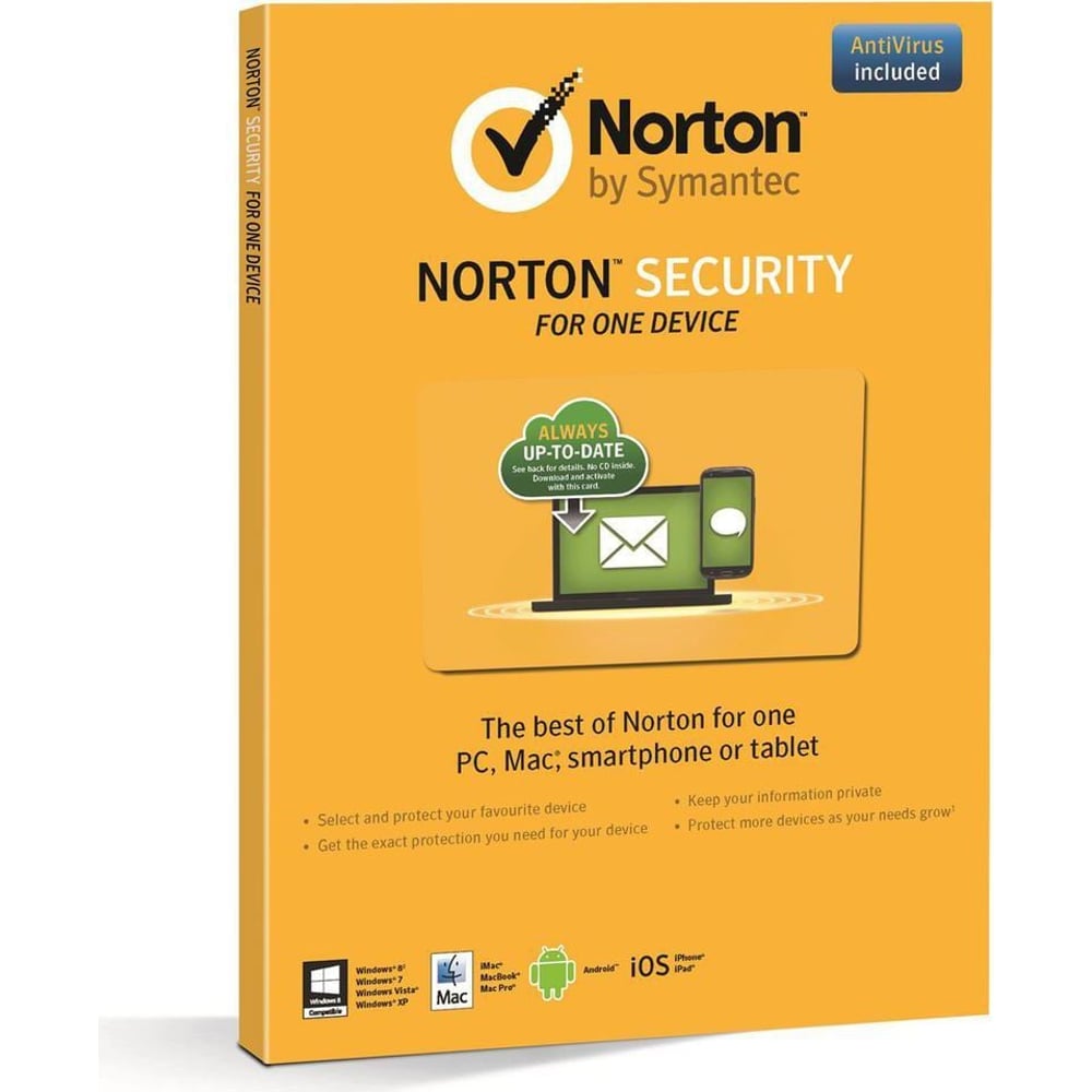 Norton 21334189 Security 2015 AR 1User 1Device 12Months+Microsoft LX2000 2AA00010 Lifechat Headset