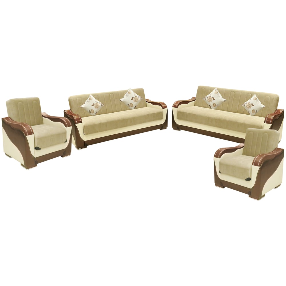 Seda SofaBed Set - 3+3+1+1 Seda SofaBed Set - 3+3+1+1
